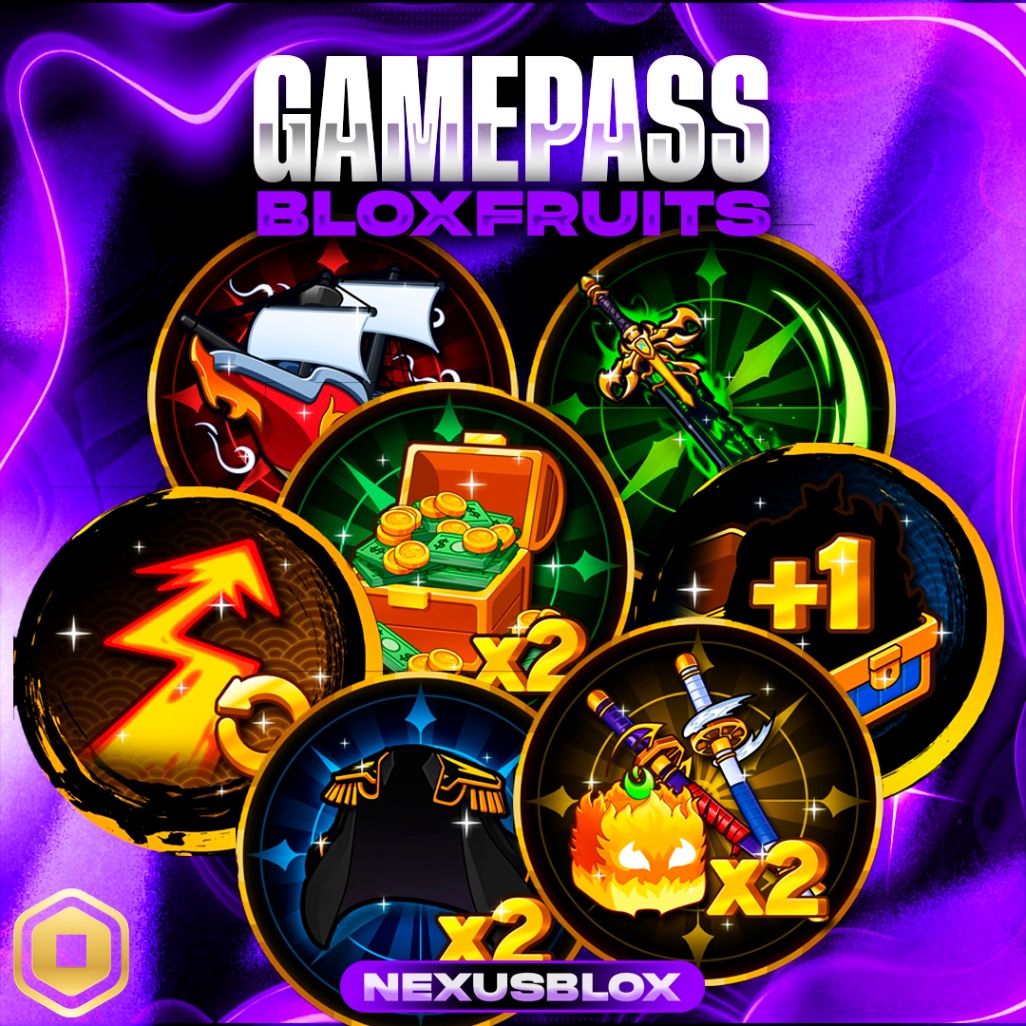 📦GAMEPASS DIRETO NA SUA CONTA [BLOX FRUITS]