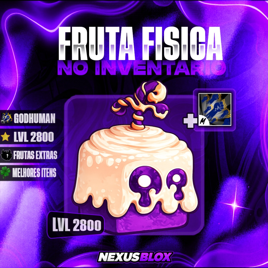 🍩 CONTA COM DOUGH + GODH + LVL 2800 + ITENS RANDOM