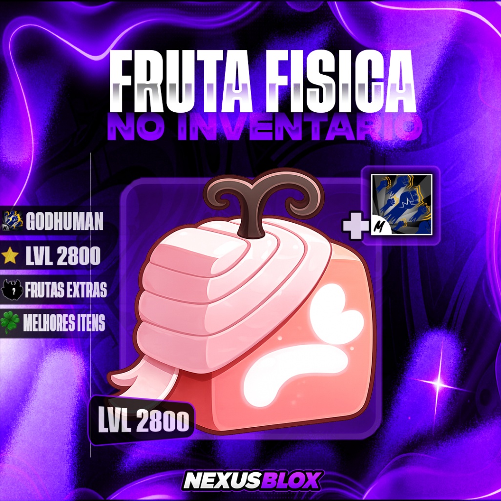 🍎 CONTA COM PAIN + GODH + LVL 2800 + ITENS RANDOM