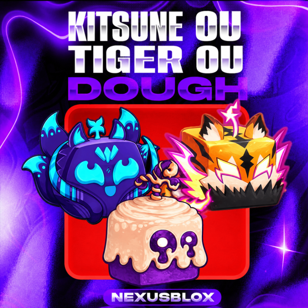 🦊🐯🍩 CONTA COM KITSUNE ou TIGER ou DOUGH